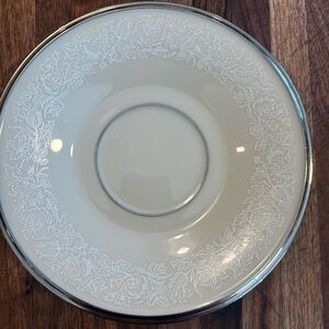 Lenox Moonspun Saucer
